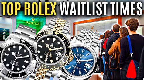 how long does it take to get a rolex|rolex watches waitlist.